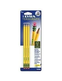 LYRA MATITE 3 PEZZI TEMAGRAPH 2B