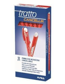 TRATTO CANCELLIK 12 PEZZI ROSSO