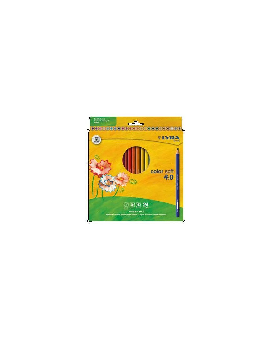 LYRA COLOR SOFT 24 PEZZI