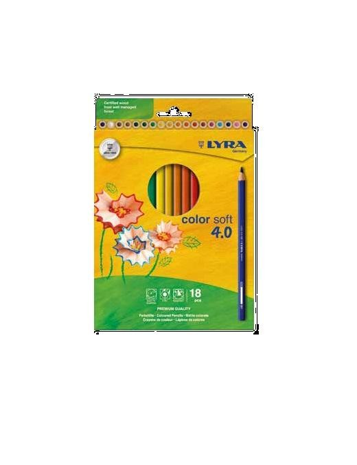 LYRA COLOR SOFT 18 PIECES