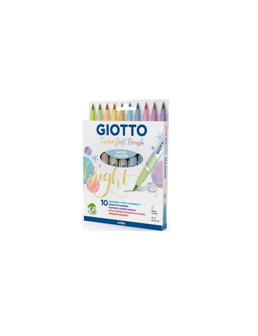 GIOTTO TURBO SOFT BRUSH PAST 10 PEZZI