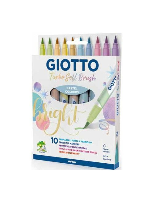 GIOTTO TURBO SOFT BRUSH PAST 10 PEZZI