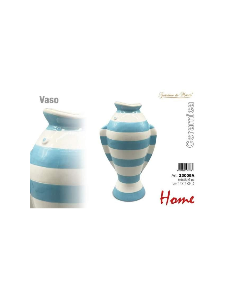 SEA CELESTE VASE 24.5 CM