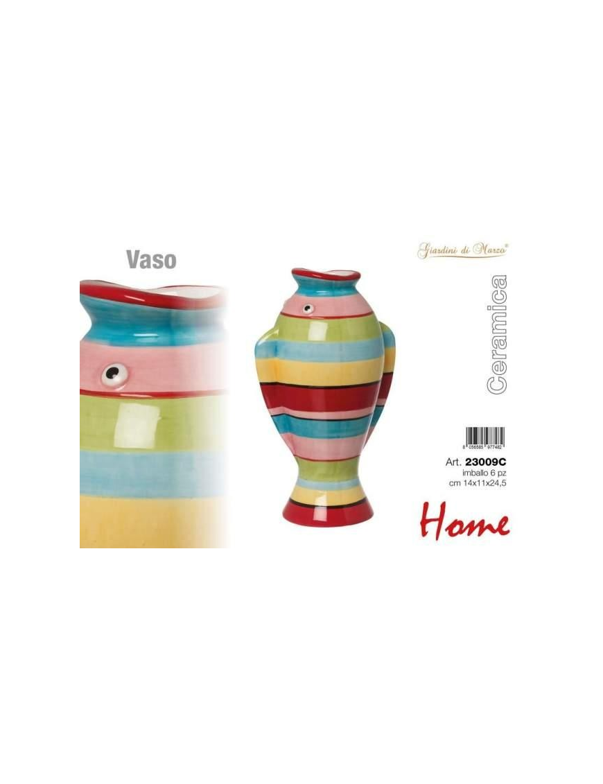 SEA MULTICOLORE VASO 24,5 CENTIMETRI