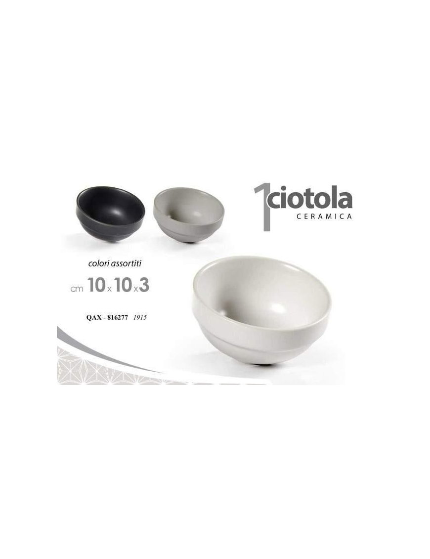 CERAMIC BOWL 10x3cm