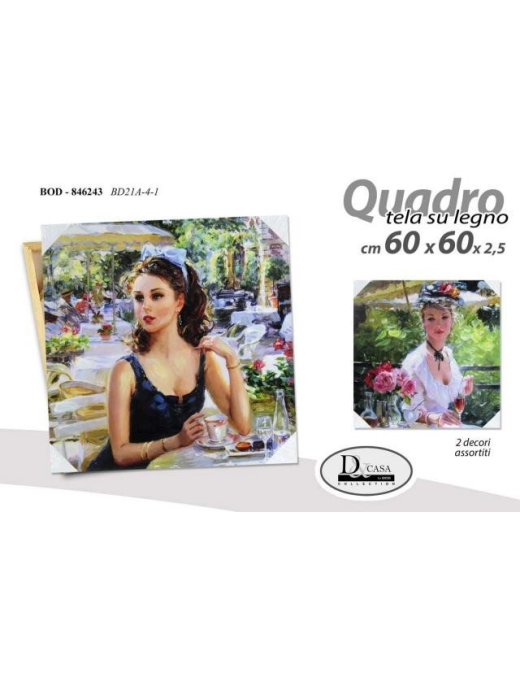 QUADRO 60x60x2,5cm