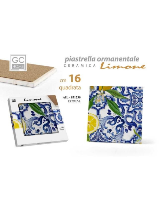 PIASTRELLA TAORMINA 16cm