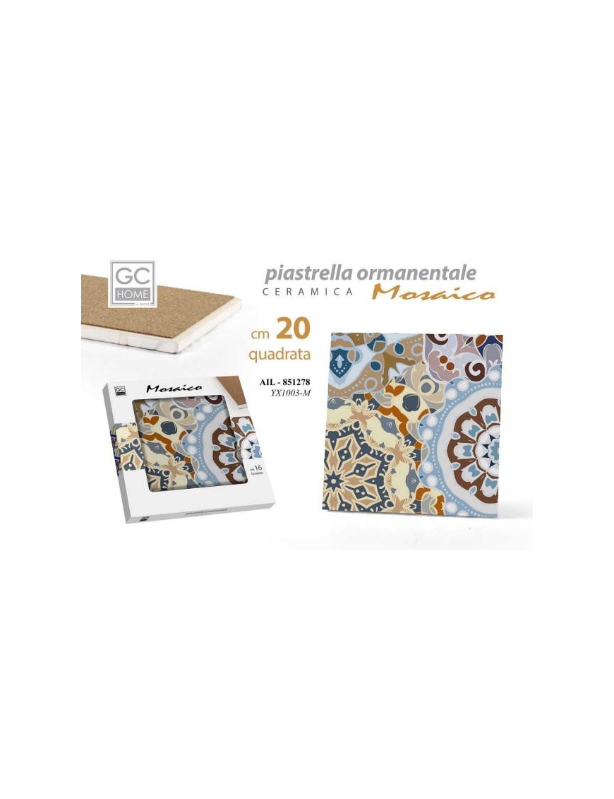 PIASTRELLA MOSAICO 20cm