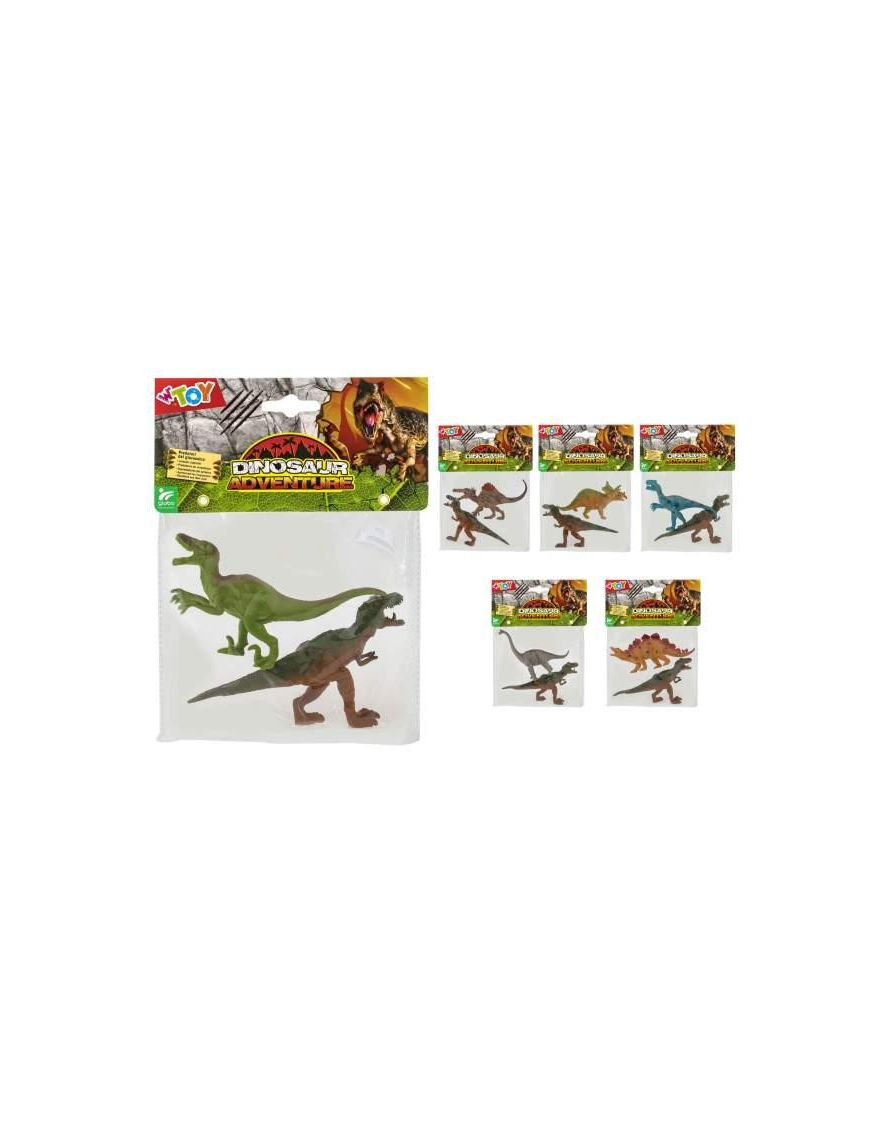DINOSAUR ANIMALS 2 PIECES