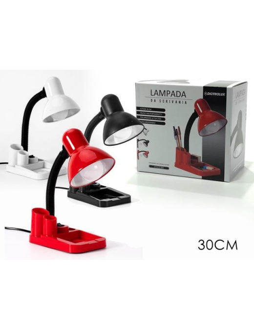 LAMPADA SCRIVANIA 30 CENTIMETRI CON PORTAPENNE