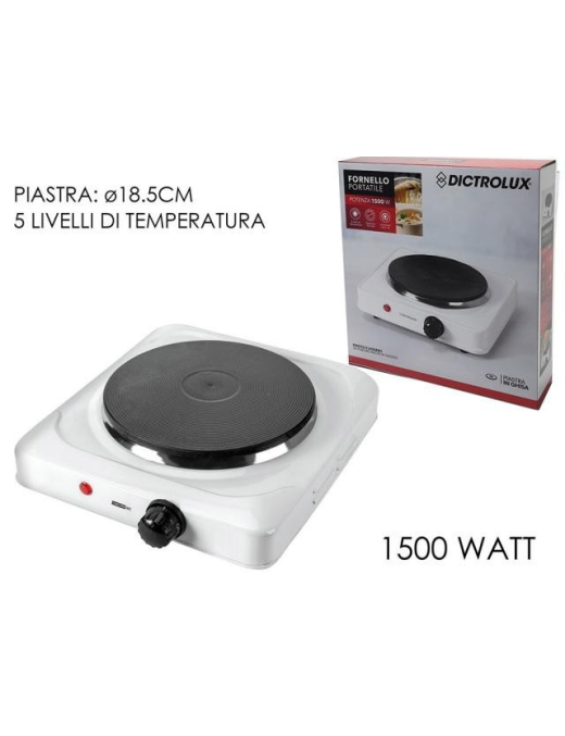 DICTROLUX FORNELLO ELETTRICO 1500W