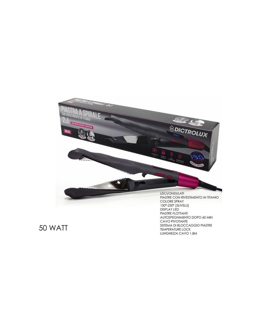 DICTROLUX HAIR STRAIGHTENER 50W 2in1