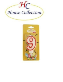 CANDELINA NUMERALE "9"