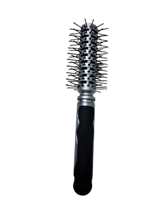 SPAZZOLA CAPELLI TONDA ARGENTO