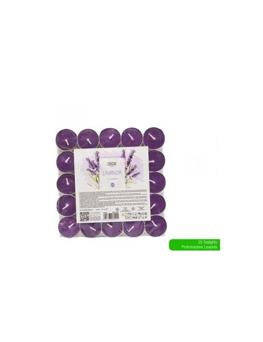 TEA-LIGHT 25pezzi LAVANDA