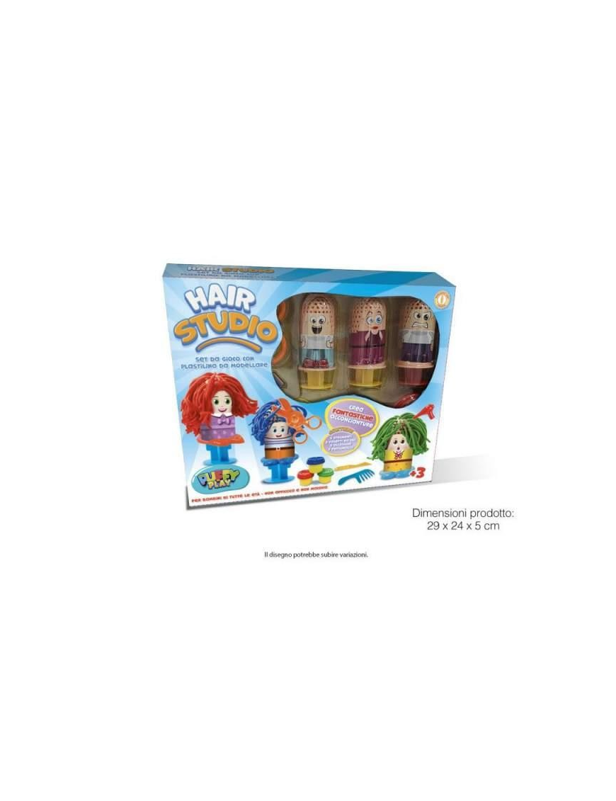 PLASTILINA BOX SET HAIR STUDIO
