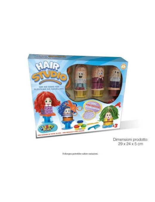 PLASTILINA BOX SET HAIR STUDIO