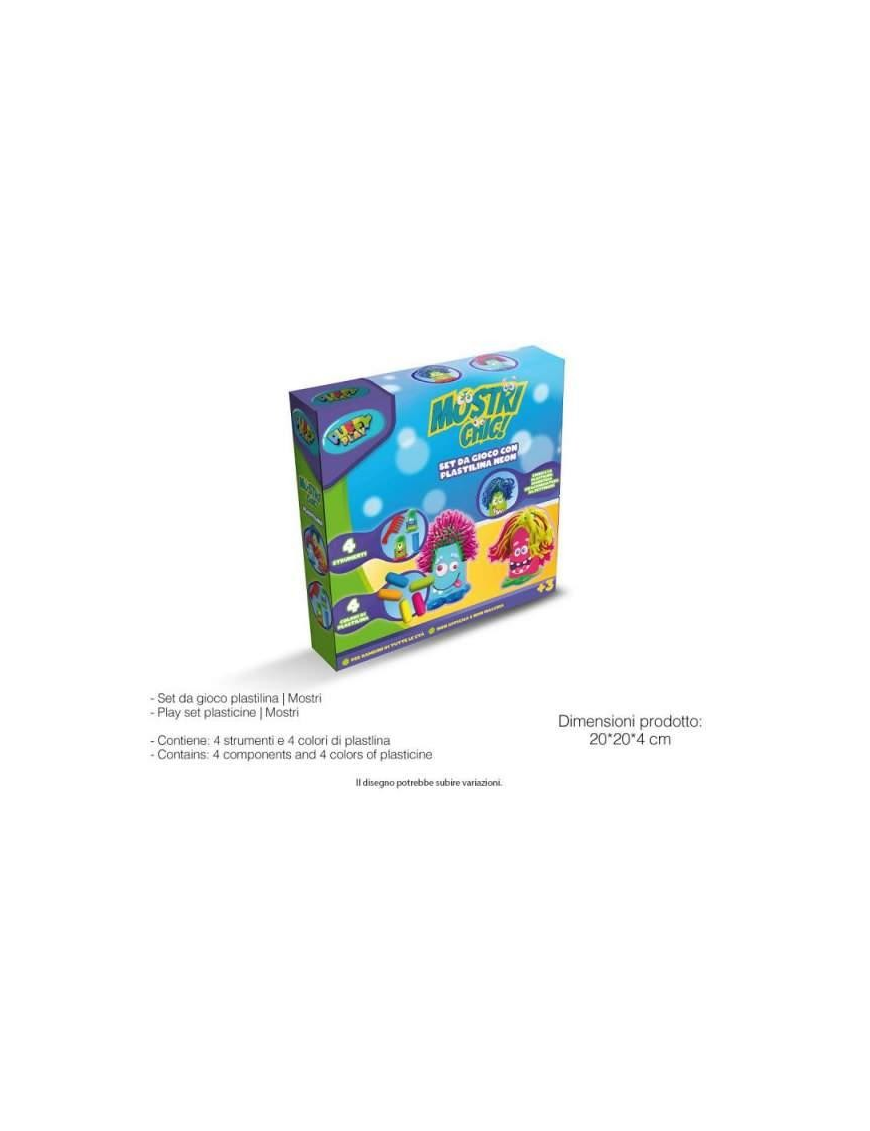 PLASTILINE IN MONSTER BOX