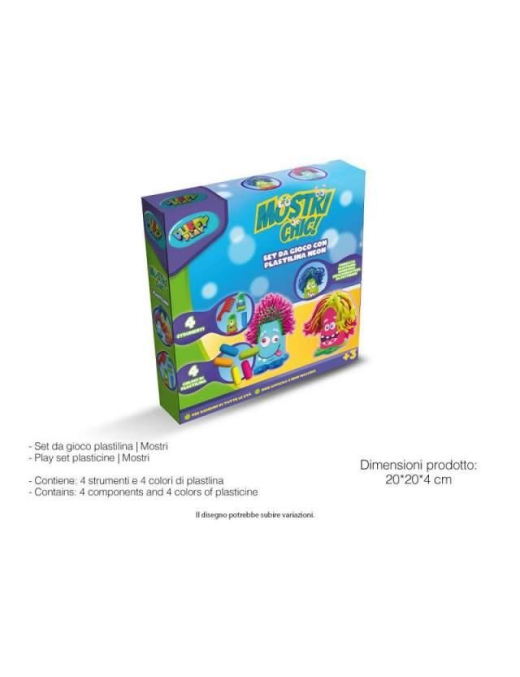 PLASTILINE IN MONSTER BOX