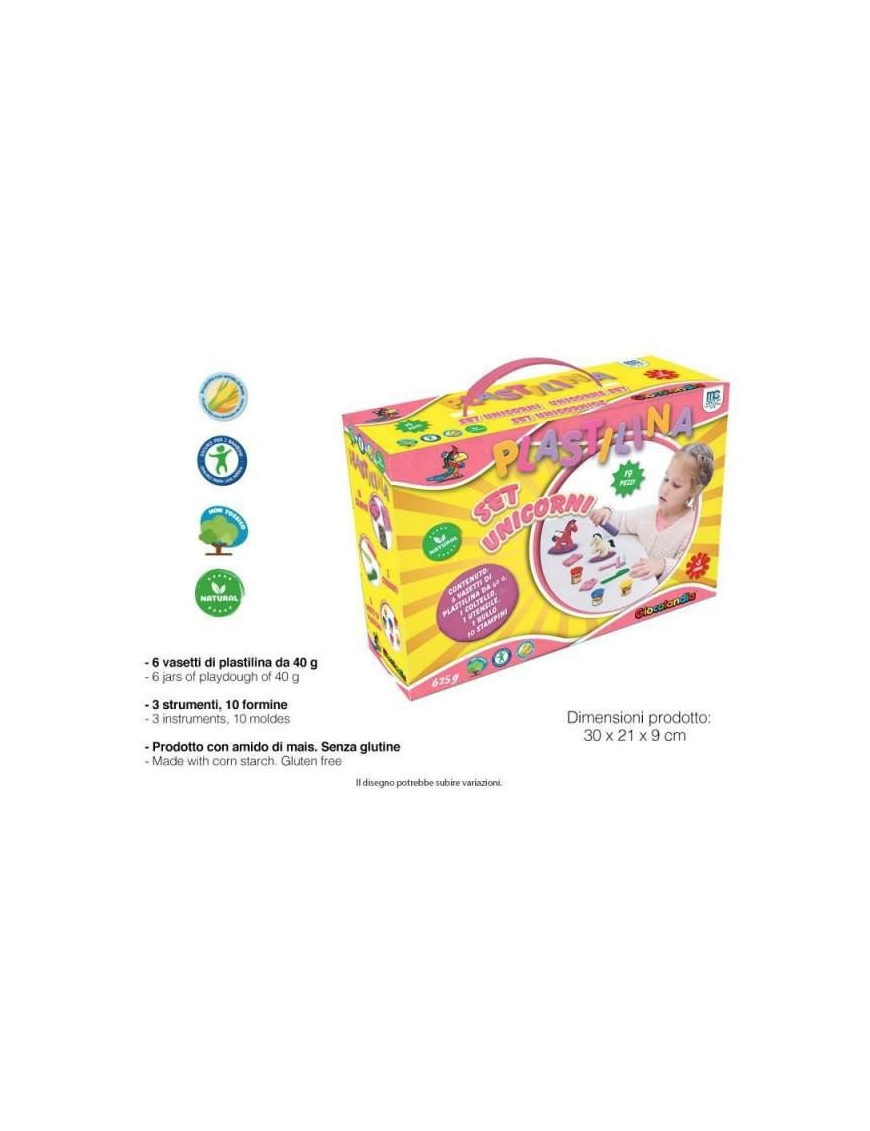 PLASTILINA SET UNICORNO