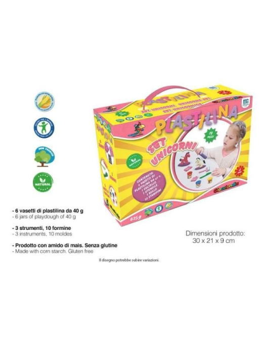 PLASTILINA SET UNICORNO
