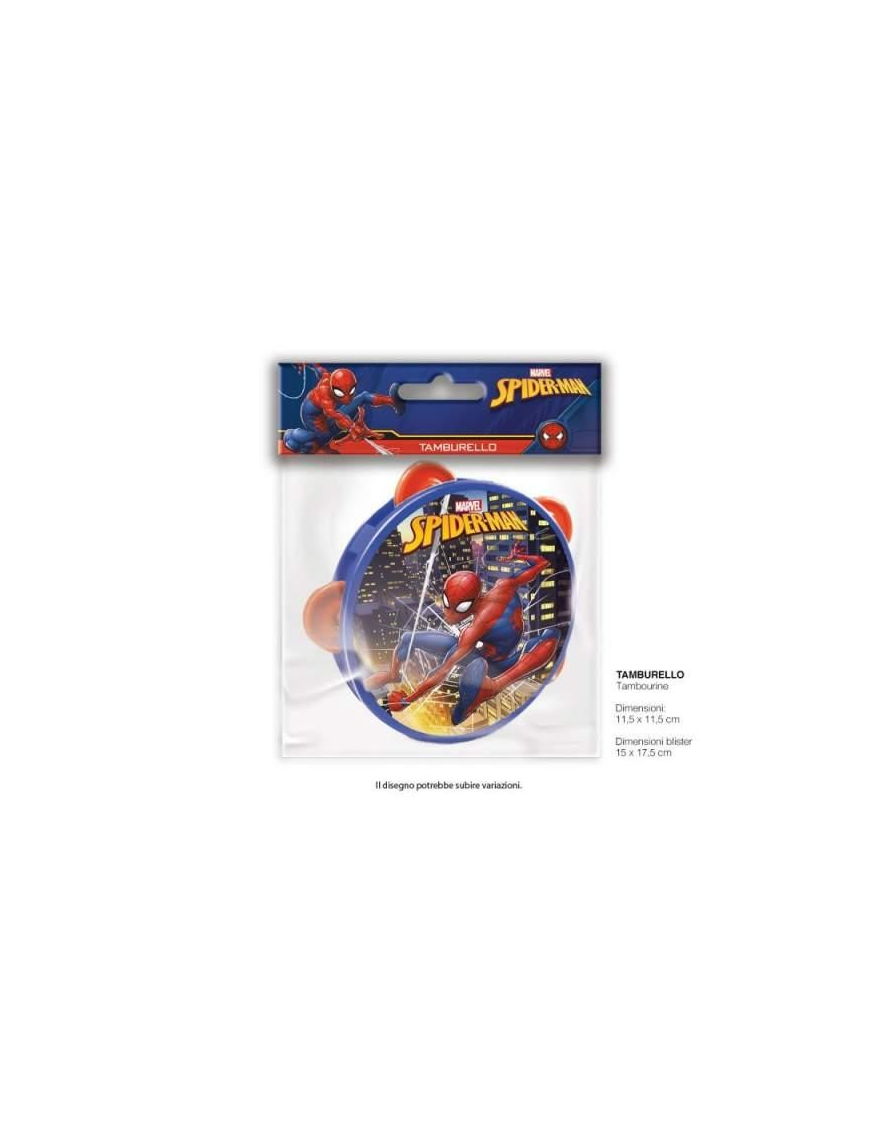 SPIDERMAN TAMBOURINE