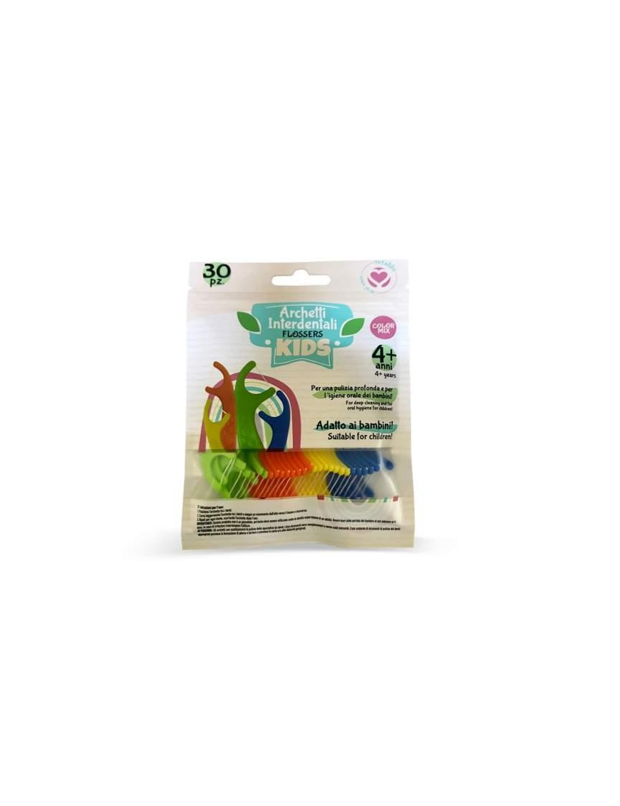 ARCHETTO INTERDENTALE BIMBI 30 PEZZI