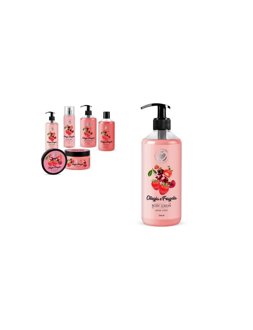 LINEA BEAUTY LOZIONE CORPO 250 MILLILITRI CHERRYeSTRAWBERRY