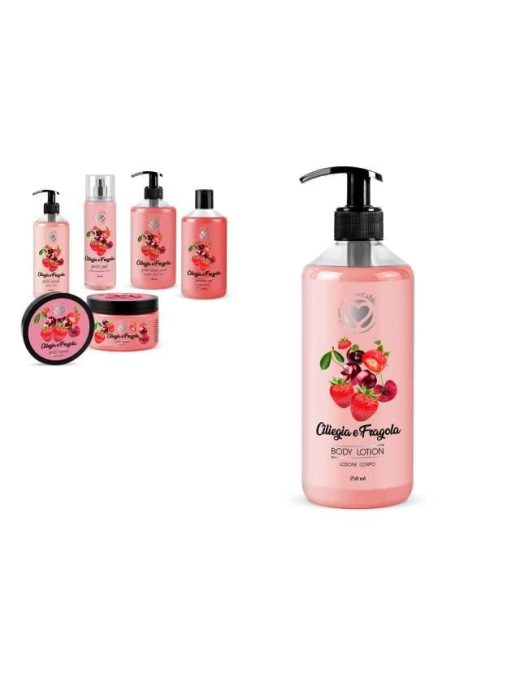 BEAUTY LINE BODY LOTION 250 MM CHERRYeSTRAWBERRY