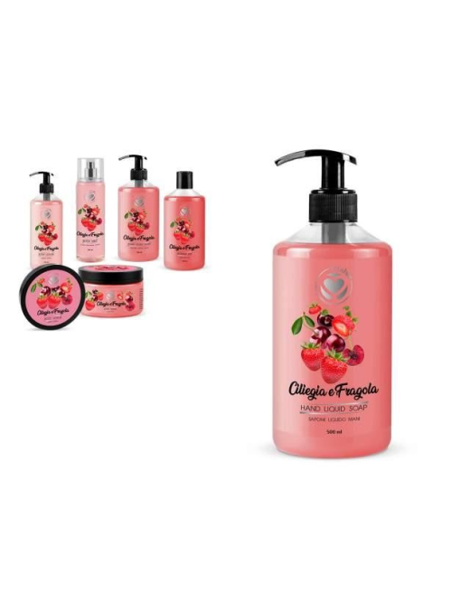 LINEA BEAUTY SAPONE LIQUIDO MANI 500 MILLILITRI CHERRY