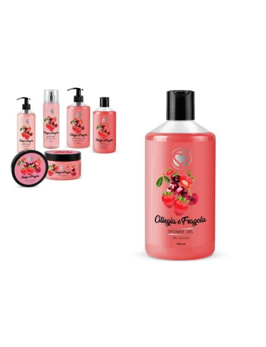 BEAUTY LINE SHOWER GEL 500 MM CHERRY