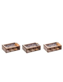 SCATOLA PORTA BUSTINE THE 24x16x8 CENTIMETRI