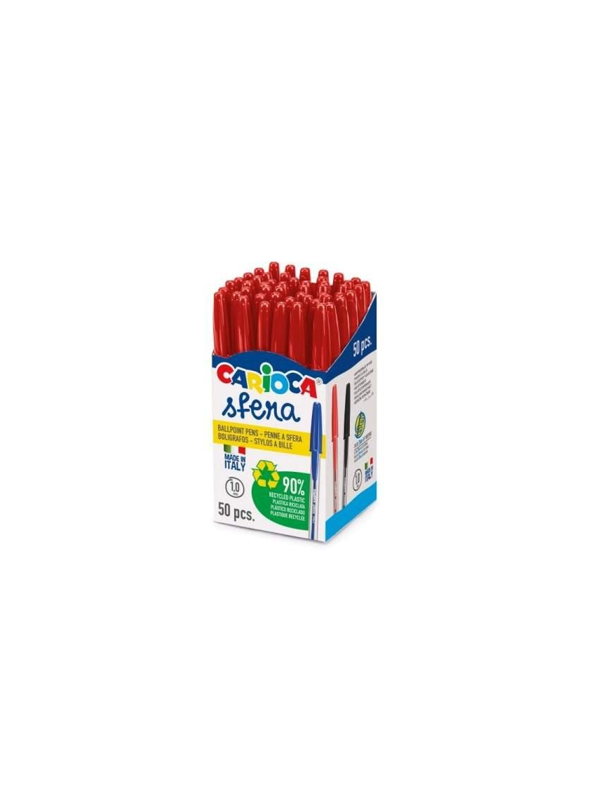 CARIOCA PENNA A SFERA 50pezzi ROSS