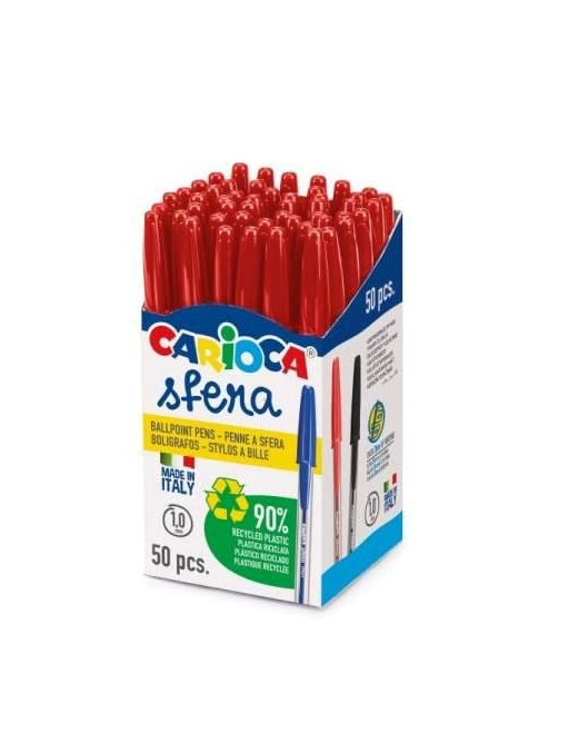 CARIOCA PENNA A SFERA 50pezzi ROSS