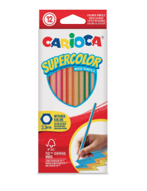 CARIOCA SUPERCOLOR Crayons 12 pieces