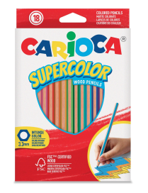 CARIOCA SUPERCOLOR PASTELLI 18pezzi