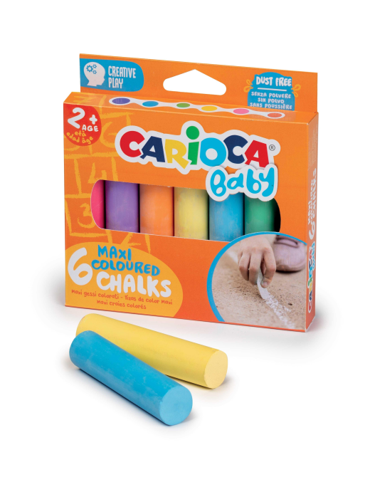 CARIOCA BABY CHALKS 6 pieces