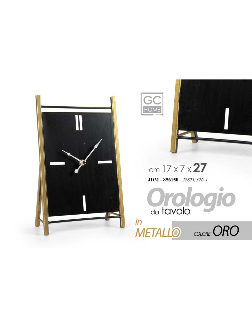 OROLOGIO DA TAVOLO 17x27cm