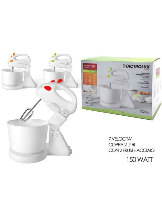 DICTROLUX 150W MIXER WITH BOWL