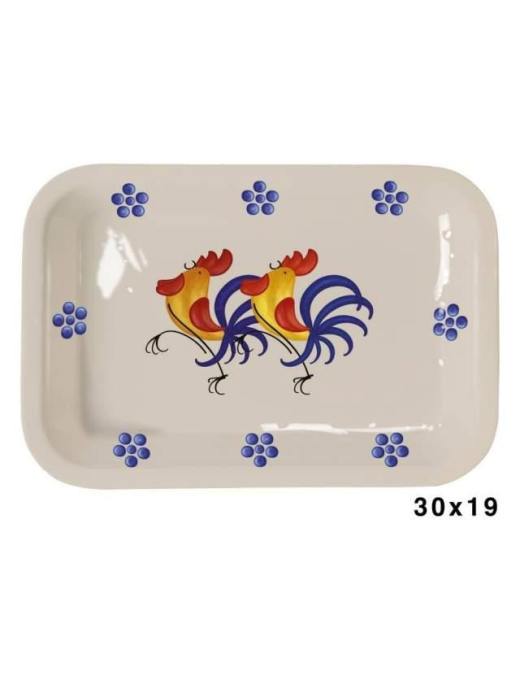 RECTANGULAR TRAY 30x19 CENTIMETERS