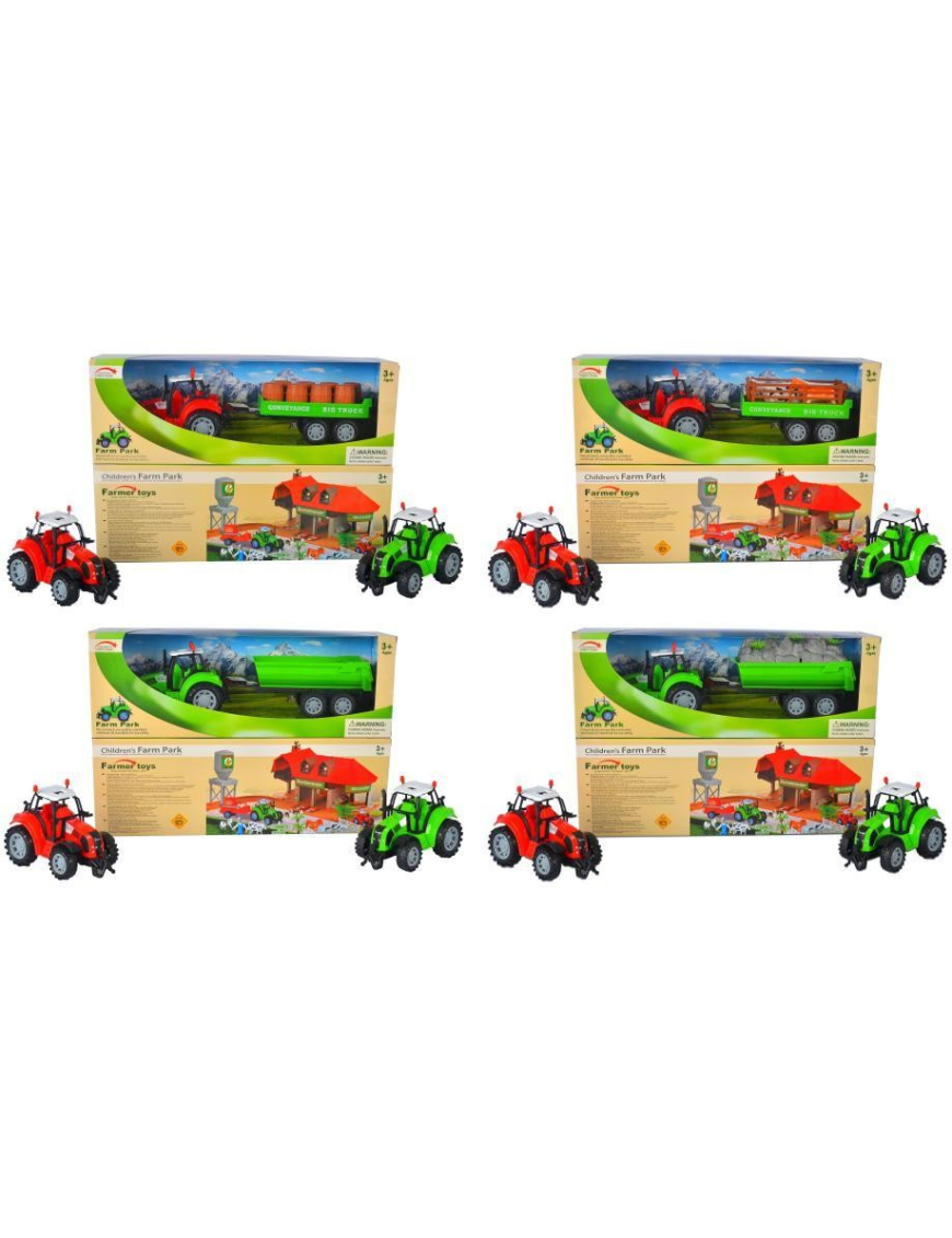 TRACTOR WITH FRICTION TRAILER