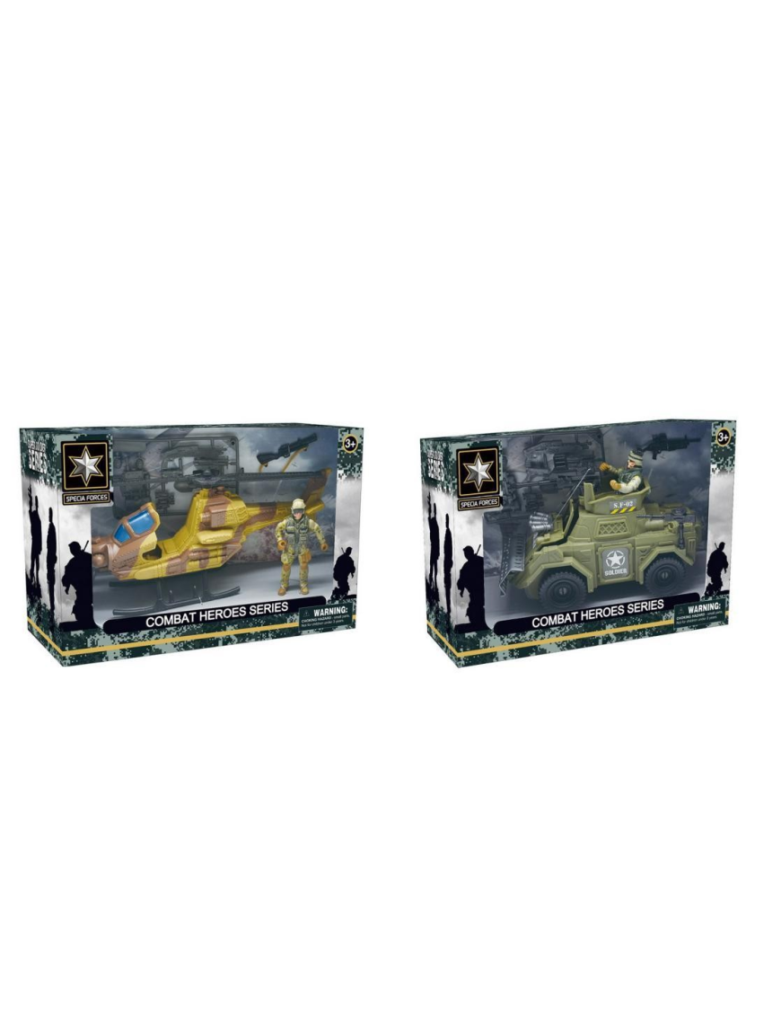 SET MILITARE COMBAT HEROES