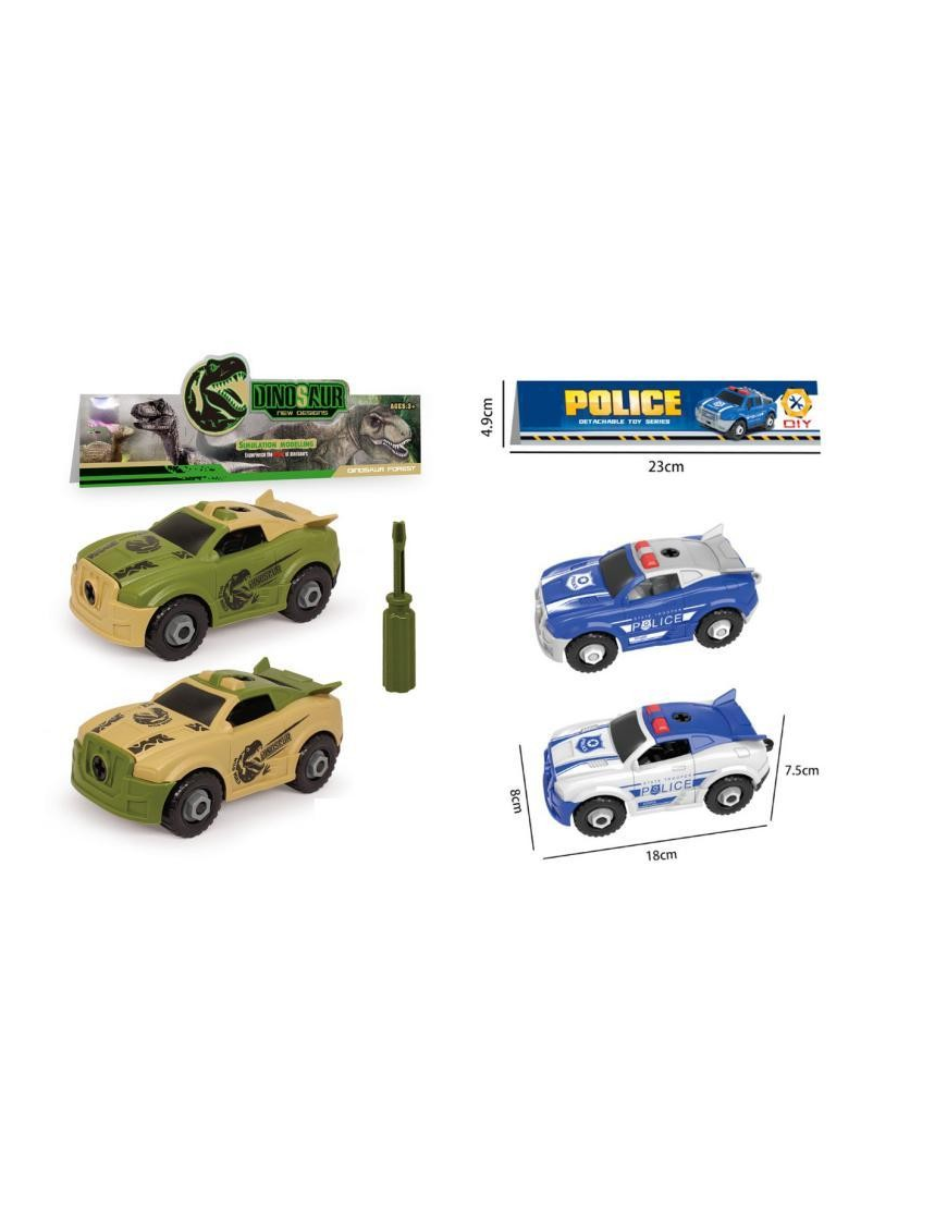 AUTO DA ASSEMBLARE 2 PEZZI