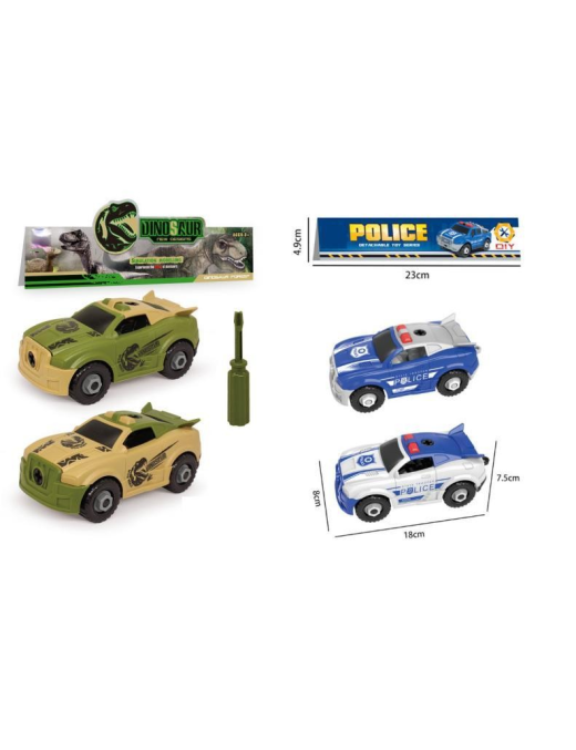 CAR TO ASSEMBLE 2 PIECES