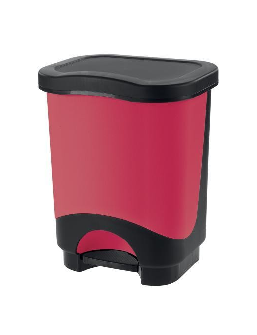 IDEA WASTE BIN 24 LITERS CHERRY