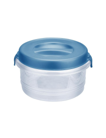 JAR WITH CLIP LID 2 LITER BLUE