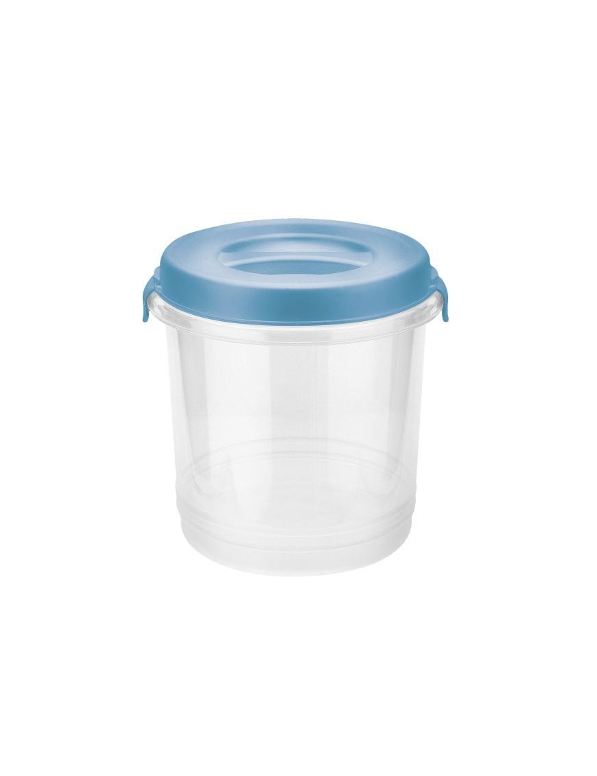 JAR WITH CLIP LID 3.75 LITERS BLUE