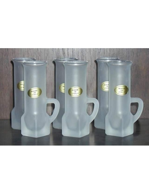 SATIN VODKA GLASSES 6 PIECES