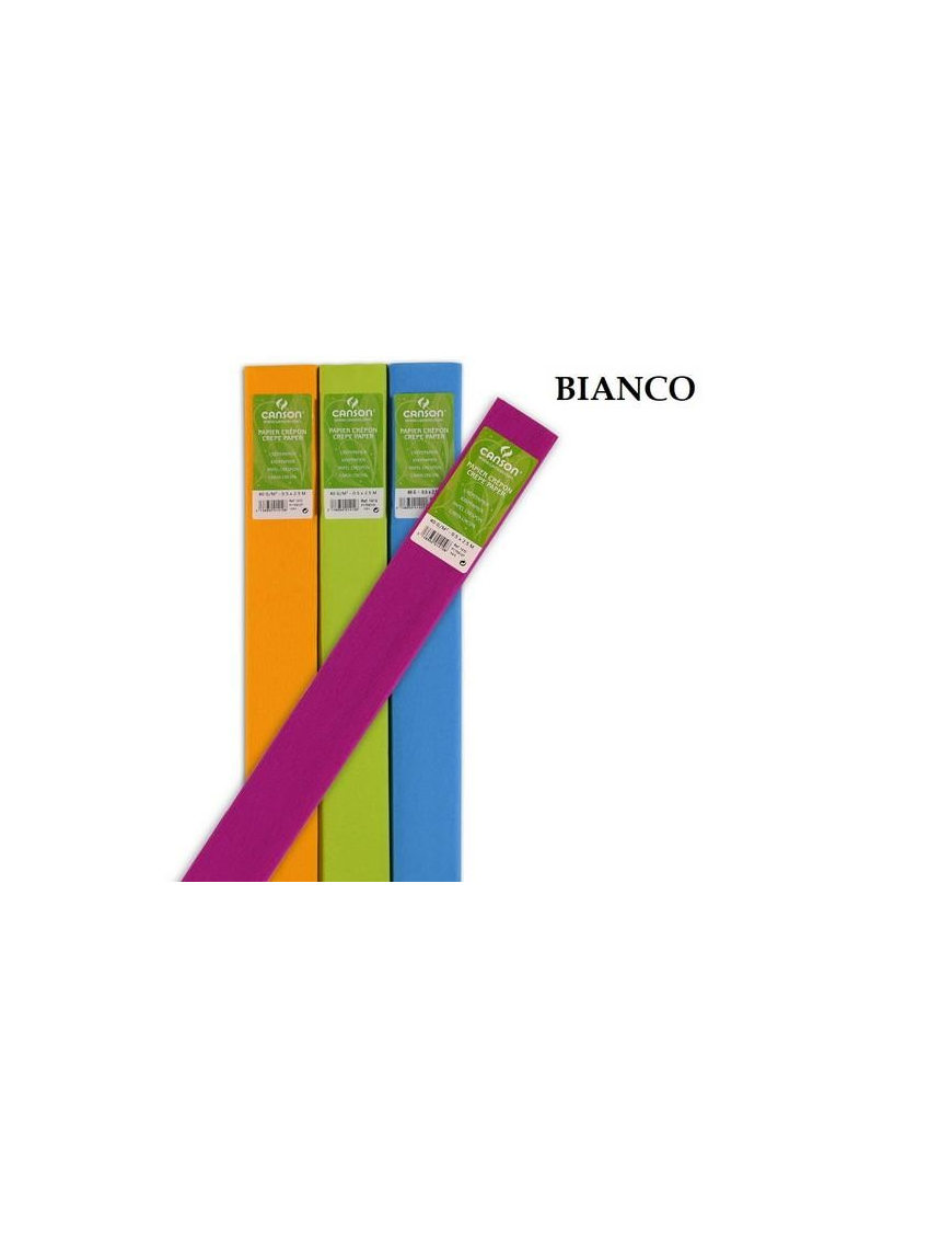 CARTA CRESPA 50x250cm BIANCO