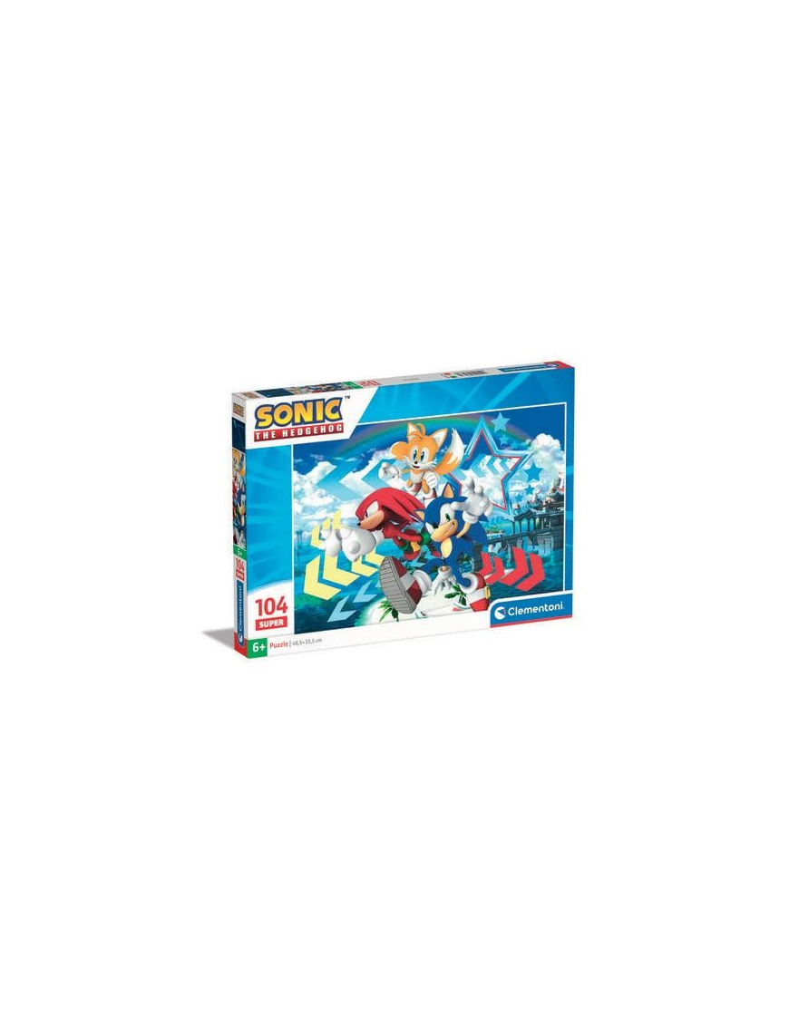 PUZZLE  104 PEZZI. SONIC